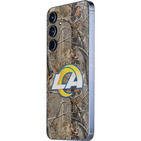 NFL Los Angeles Rams Realtree AP Camo Galaxy A35 5G Skin